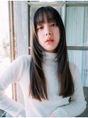 美髪ナチュラルロング