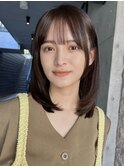 イメチェン ホワイトブロンド 外ハネボブ 美髪 ワイドバング