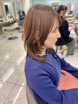 アッシュ 下北沢店(Ash) 春っぽいミディアムレイヤー