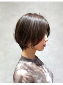 #大人ショートボブ#ナチュラルショート/森岡俊亮