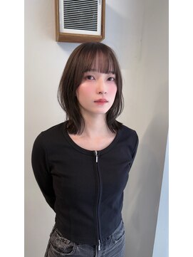 クイ(quii) 結べる韓国ヘアレイヤーボブ前髪顔周りミニウルフ２０代３０代