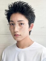 ラレイ ハラジュク(Lalei harajuku)&nbsp;原宿スパイキーショートツイストパーマピンパーマメンズパーマ