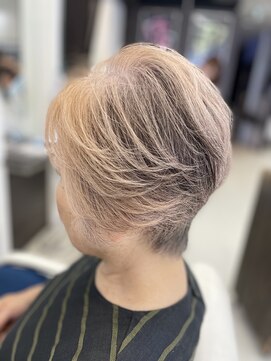 プランタン フォー ヘアー(printemps FOR HAIR) ヘアマニキュア、ショート