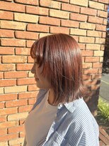 アン アオヤマ(Ann AOYAMA)&nbsp;顔周りレイヤーボブ／レイヤーボブ