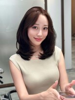 ボタン ハカタ(VOTAN hakata)&nbsp;◎ 暗めカラー/前髪/顔まわりカット/ブラウンベージュ/博多 ◎