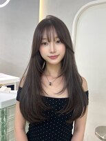 ガガ 心斎橋(GAGA)&nbsp;小顔◎ミニウルフ/ホワイトグレージュ/髪質改善/ハイトーン