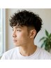 美フォルム【メンズ】カット+パーマ　120分　￥9040