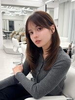 アマトウキョウスマートサロン(AMA TOKYO×Smart Salon) くびれレイヤー/顔まわりカット/レイヤーカット/小顔ヘア