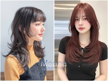 リン モアナバイヘッドライト 武蔵小杉2号店(lynn Moana by HEADLIGHT)の写真/顔周りの毛流れや毛束感を計算した繊細なカット技術で印象を変える！あなたの“なりたい”を形にします♪