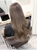 ラベンダーベージュ☆レイヤーカット