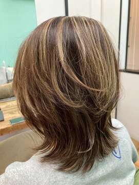 ライフ(LIFE.) トップのボリュームの不足に◎マッシュウルフ