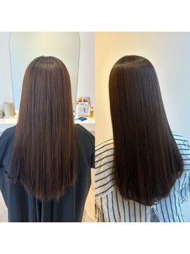 シンシア 銀座(sinsia) 2回目以降のストレートがより綺麗になる！