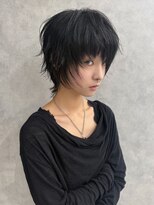 アイヴァン(AIVAN)&nbsp;ハッシュカット・ショートウルフ・レイヤーショート