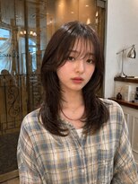 フリックヘアサロン 梅田茶屋町2号店(FLICK HAIR SALON) 小顔レイヤーカット/韓国ヘア/ハッシュカット/梅田