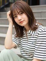 ユニット 蕨西口店(UNIT) ミディアム20代30代ストレートレイヤー前髪なし前髪あり蕨