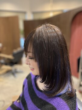 リップス ヘアー(Lips hair) インナーカラースタイル