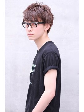 ブラン 天王寺(Blanc) 【Blanc】無造作パーマ×メンズショート