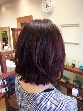 ヘアーガーデン アンス 上北沢店(Hair Garden ans.) ベリーピンク