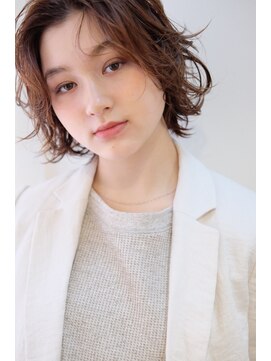 テテコケット(tete coquette) 春に大人気の透明感ベージュ×スプリングパーマで大人可愛く