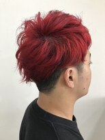 アリウス(ALIUS by posh)&nbsp;【ALIUS 池袋小川真一】刈り上げツーブロック×レッド