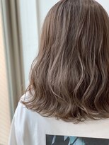 セシルカットフリンジウェーブ×大人かわいい前髪ココアブラウン