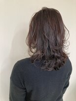 ヘアーポケットメリー(HAIR POCKET merry) レイヤーヘアー × アッシュグレージュ