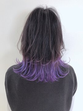 アナザヘアー なんば 高島屋前店(ANAZA hair) ラベンダーグラデーションカラー♪