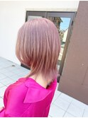 ホワイトピンクアッシュ