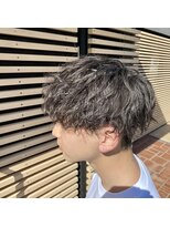 ニアウ 太田店(Niau)&nbsp;ツイストスパイラルパーマ刈り上げマッシュツーブロ波巻きパーマ