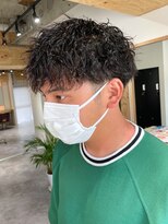 クオル 立川(QOL)&nbsp;ツイストスパイラルパーマメンズパーマ波巻きパーマツーブロック