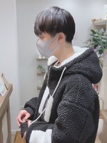 モリオフロムロンドン 松戸店(Morio from London) 【松戸 岩口】黒髪ツーブロックマッシュショート