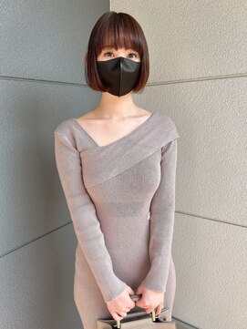 ヘアーアイストゥーレ(HAIR ICI TRE) A line bob