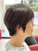 パツっとした質感が苦手な方へミセス人気ショート/30代40代50代