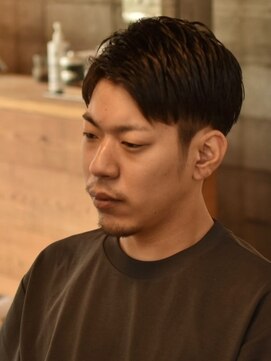 リム メンズヘア(LIM men's hair) ショートアップバング【メンズカット/メンズヘア】