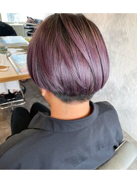 ヘアスタジオニコ(hair studio nico...) バイオレット刈り上げ★