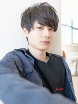 ハバナ 渋谷(HAVANA)&nbsp;アッシュブラック/マッシュパーマ/刈り上げ/ツーブロック