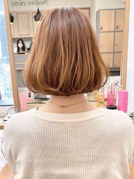 ネオリーブ クーロ(Neolive curro) 小顔タッセルボブ×美髪[ぱつっとボブ/縮毛矯正/横浜韓国]