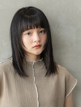 ケアリー  八千代緑が丘(Carelly) 大人かわいい前髪セシルカットココアブラウンフリンジウェーブ