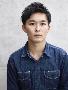 イルウィ(irwi) 【メンズヘア】王道アップバングショート ツーブロックヘア