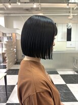 テテ(TETE)&nbsp;ボブ/切りっぱなしボブ/黒髪