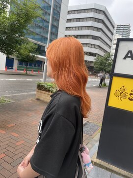 アイリー 名古屋(A/LEE) オレンジヘアカラー/夏ヘア