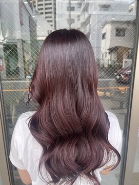 アドア 横浜(ADORE) 【ADORE横浜】ブリーチなしワインレッド