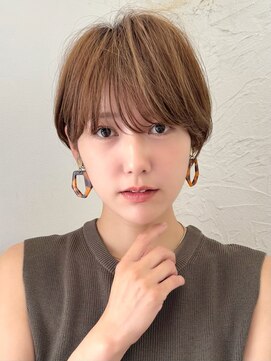 アンド ストーリーズ(&STORIES) ショートボブ髪型30代40代50代前髪あり前髪なし面長丸顔【荒牧】