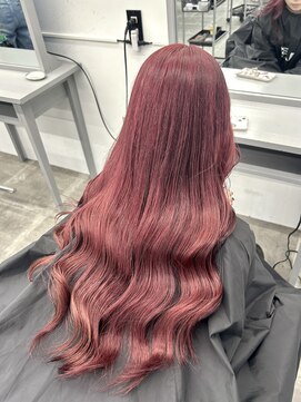 ペレ 栄店(PELE) 前髪/アンブレラカラー/こなれミディ/イメチェン/ウェーブパーマ