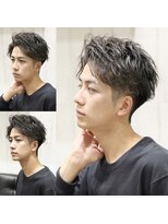 ヨシザワインク プレミアム 横浜 桜木町店(YOSHIZAWA Inc. PREMIUM)&nbsp;フェザーパーマソフトツイストスパイラルパーマ爽やか刈り上げ