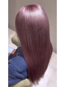 ヘアメイク アリエス 岩切店(HAIR MAKE aries) ダブルカラーピンクラベンダーパール　仙台　利府　岩切