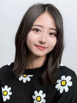 レイリー 原宿 表参道(Rayreee) 【F】韓国風巻きふんわりミディアムくすみベージュ