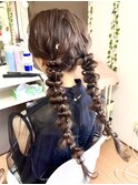 ツイン玉ねぎヘア【品川/ヘアセット】