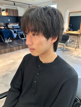 シーフ 千葉(Cyf) ダークアッシュ/ニュアンスパーマ/韓国マッシュ/スペインカール