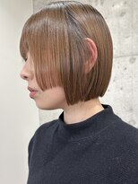 サクラ オモテサンドウ(SAKURA)&nbsp;ステップカット 姫カット×切りっぱなしボブ　表参道ボブ